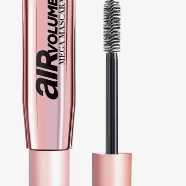 L'Oréal Paris Air Volume Mega Mascara 01 Black - Extreem Volume, Lichtgewicht, Hypoallergeen, Geschikt voor Contactlenzen