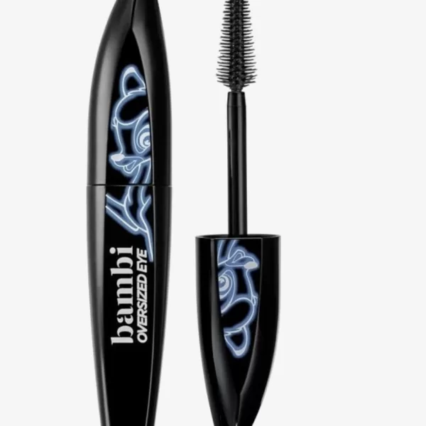 L’Oréal Paris Bambi XXL Oversized Eye Mascara Zwart – Volume & Lengte, 8,9ml – Ultieme Open Blik met Flexibele Borstel