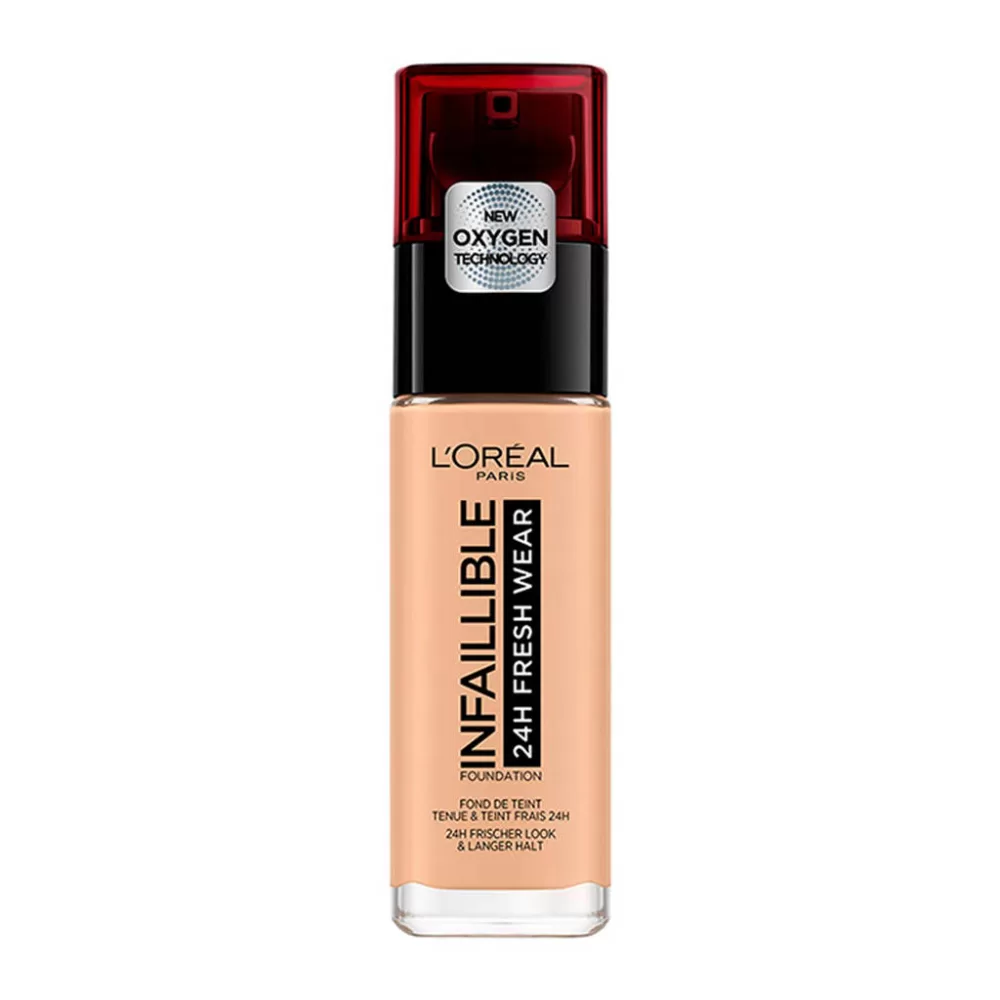 L'Oréal Paris Infaillible 24H Fresh Wear Foundation 150 Radiant Beige - Langhoudende, lichtgewicht foundation voor een frisse, egale huid