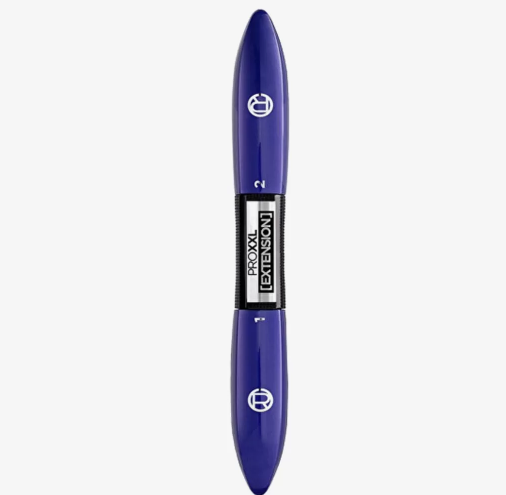 L'Oréal Paris PRO XXL Extension Mascara - Zwart, 2-staps, Wimperverlenger met vezels, 12 ml, Geschikt voor gevoelige ogen