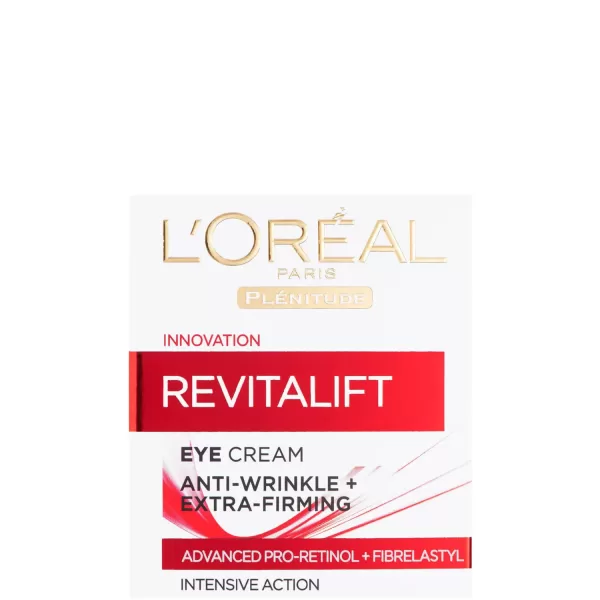 L'Oréal Paris Revitalift Anti-Wrinkle Eye Cream 15ml - Verstevigende Oogcrème met Pro-Retinol A voor Gladheid & Hydratatie