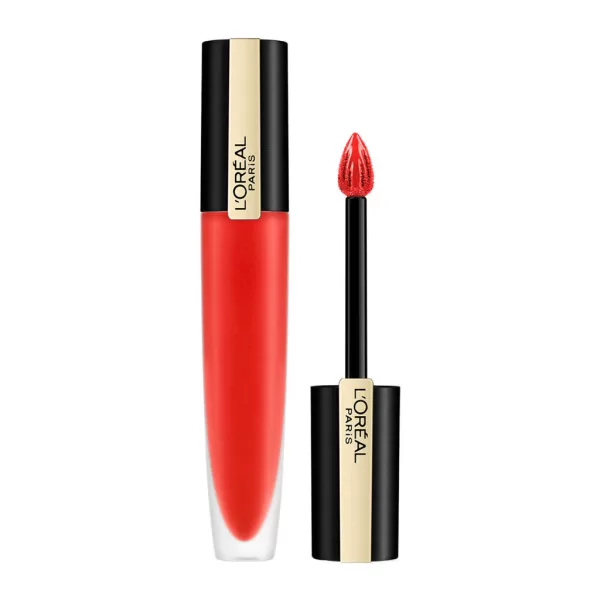 L’Oréal Paris Rouge Signature Lippenstift 113 I Don’t – Langhaltend, matte, ultraleicht, präzise Applikator, intensive Farbwirkung