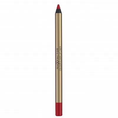 Max Factor Color Elixir Lip Liner 10 Red Rush - Perfecte Lippenvorm & Intense Kleur, Langdurige Formule, Make-up Essentieel!