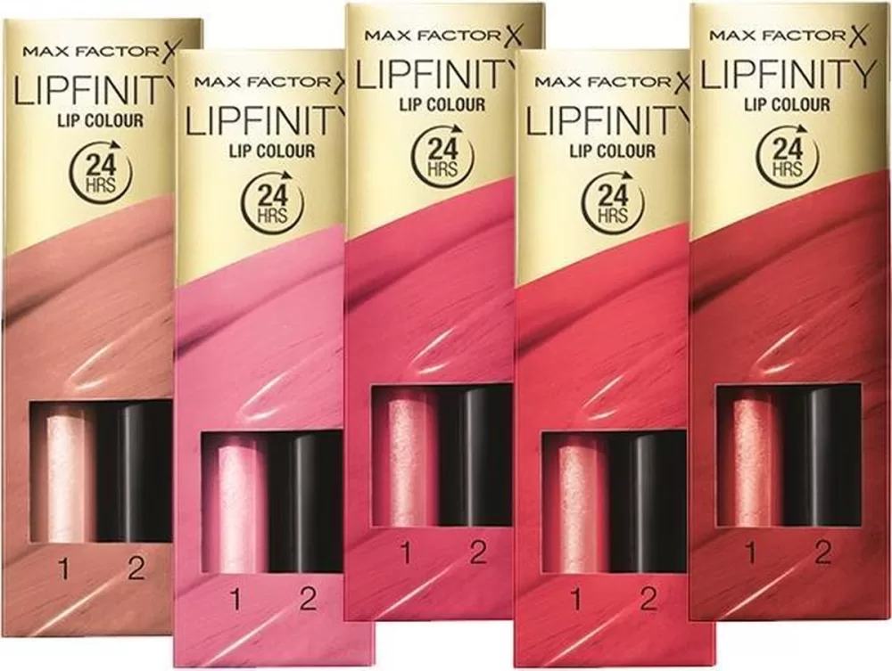 Max Factor Lipfinity 24HR Lip Colour Lipgloss - 115 Confident, langanhaltend, intensiv, matte Farbe, pflegend, perfekte Lippen für jeden Anlass