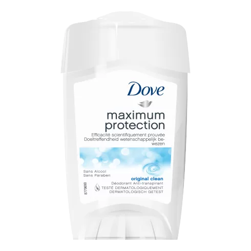 Maximum Protection Original Clean Deodorant 45ml - Klinische Sterkte, Krachtige Bescherming Tegen Transpiratie, Zonder Okselverzorging Compromis.