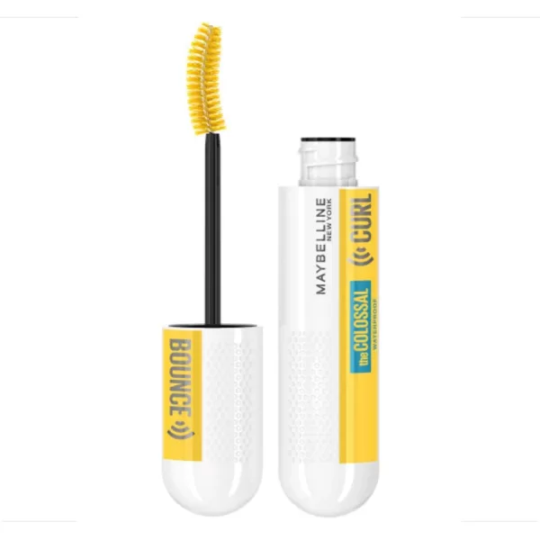 Maybelline Colossal Curl Bounce Mascara Very Black 10 ml – Mega Volume & Bouncy Krul – Niet Waterproof, Geen Wimperkruller Nodig