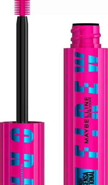 Maybelline Lash Sensational Fireworks - Zwarte Waterproof Mascara voor Lengte & Volume - 6ml, Klontvrij & 24 uur Houdbaarheid