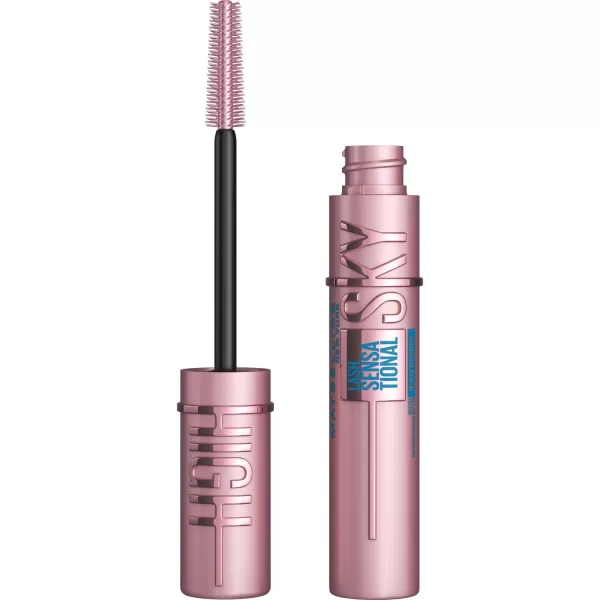 Maybelline Lash Sensational Sky High Waterproof Mascara - Zwart - Lengte & Volume - 6ml - Bamboe Extract voor Lange Wimpers