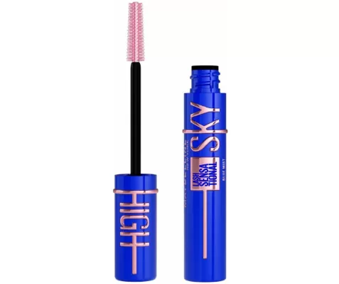 Maybelline New York Lash Sensational Sky High Mascara Blue Mist 7,2ml – Lengte & Volume, Flexibele Borstel, Geschikt voor Gevoelige Ogen