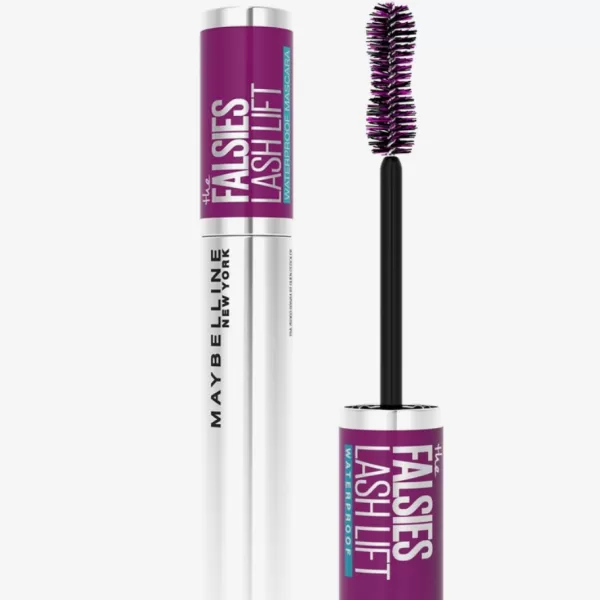 Maybelline New York The Falsies Lash Lift 01 Waterproof Mascara - Dramatisch Lang, Volume & Krul voor Sensitieve Ogen - Klontvrij, Langdurig Resultaat