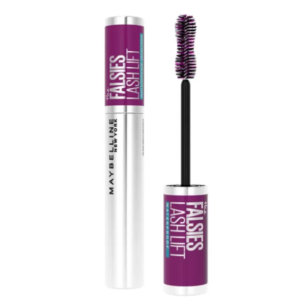 Maybelline The Falsies Lash Lift Mascara Waterproof 9,6 ml - Volume & Gelifte Wimpers - Oftalmologisch Getest - 3 Stuks