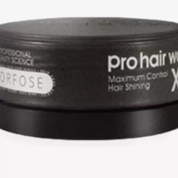 Morfose Pro Hair Wax X5 für Männer - Maximum Control, 150ml - Flexibel, Natuurlijke Glans, Geschikt voor Nat en Droog Haar, Professionele Kwaliteit