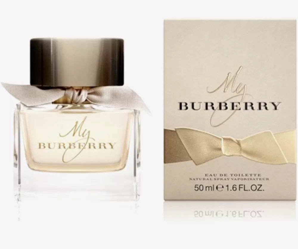 My Burberry Eau de Toilette 50ml für Frauen - Duft mit Bergamot, Freesia & Geranium - Eleganter Frauenparfum von Burberry