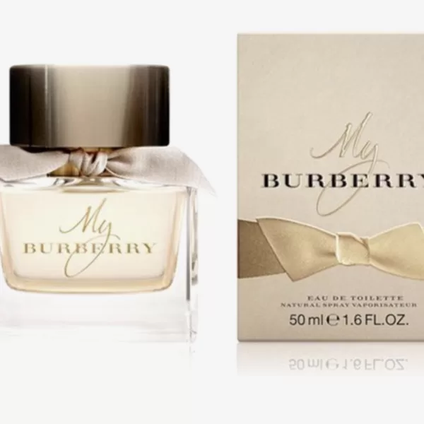 My Burberry Eau de Toilette 50ml für Frauen - Duft mit Bergamot, Freesia & Geranium - Eleganter Frauenparfum von Burberry