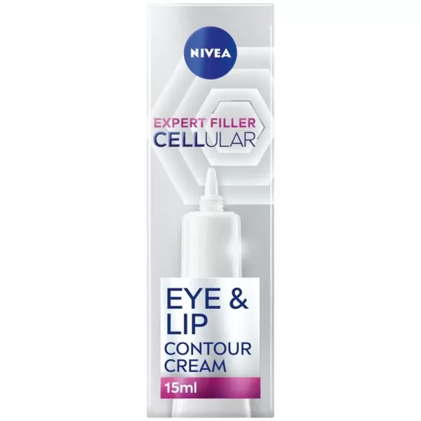 Nivea Hyaluron CELLular Filler Oogcontour Crème 15ML – Vermindert Rimpels, Verstevigt en Hydrateert de Huid Rondom de Ogen