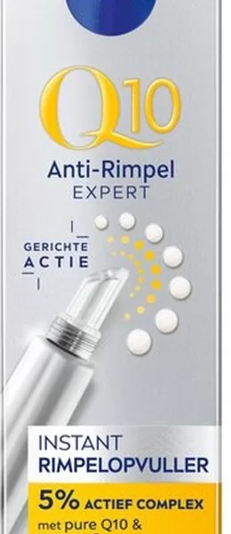 NIVEA Q10 Anti-Aging Serum - Rimpel Vuller voor Rijpe Huid - Met Bioxifillpeptiden - 15 ml - Vermindert Rimpels in 5 Min.