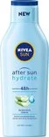 NIVEA SUN After Sun Lotion 400 ml – Hydraterend & Kalmerend met Bio-Aloë Vera, 48 uur Hydratatie, Niet Vettig, Voor Huidherstel na Zon