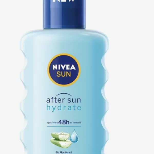 Nivea Sun After Sun Spray 200ml - Hydraterende & Kalmerende Formule met Bio-Aloë Vera en Hyaluron, Voor Directe Huidverlichting & 48 Uur Hydratatie