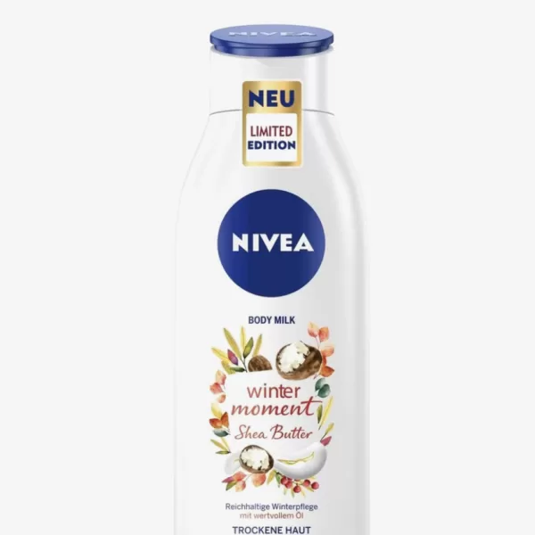 NIVEA Winter Moment Body Milk 400 ml - Rijke Hydraterende Lotion voor Droge Huid, 48 Uur Effectieve Winterverzorging