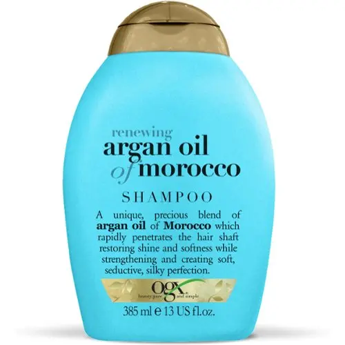 OGX Argan Oil of Morocco Repairing Shampoo 385 ml - Herstelt Glans, Voedt & Beschermt Tegen Uitdroging - 3 Stuks Verpakking