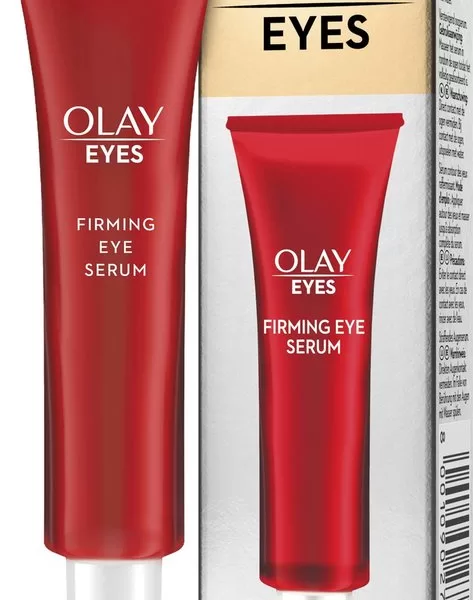 Olay Eyes Verstevigend Oogserum - Anti-Verouderings Oogcrème voor Stevigere, Gehydrateerde Huid - Vermindert Fijne Lijntjes en Rimpels