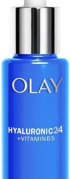 Olay Hyaluronic24 Dagserum met Vitamine B5 - Ultra Hydraterend, Niet-vettig, Parfumvrij, Voor een Gezonde Huid, 24 Uur Hydratatie