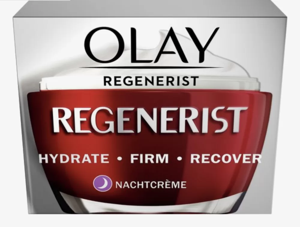 Olay Regenerist Nachtcreme 50 ml - Anti-Aging, Hydratatie, Verstevigt Huid, Met Vitamine B3 en Peptiden, Geschikt voor Alle Huidtypes