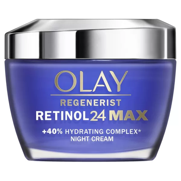 Olay Retinol24 MAX Nachtcrème - Hydraterende Anti-Aging Crème met Retinoïde & Vitamine B3, Voor Fijne Lijntjes & Stralende Huid