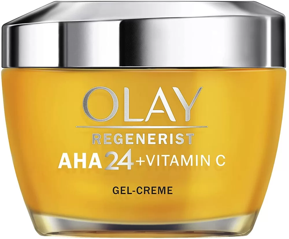 Olay Vitamine C + AHA24 Dagcrème 50ml - Hydrateert, Revitaliseert, Voor Stralende Huid, Gelijkmatige Teint, Dermatologisch Getest