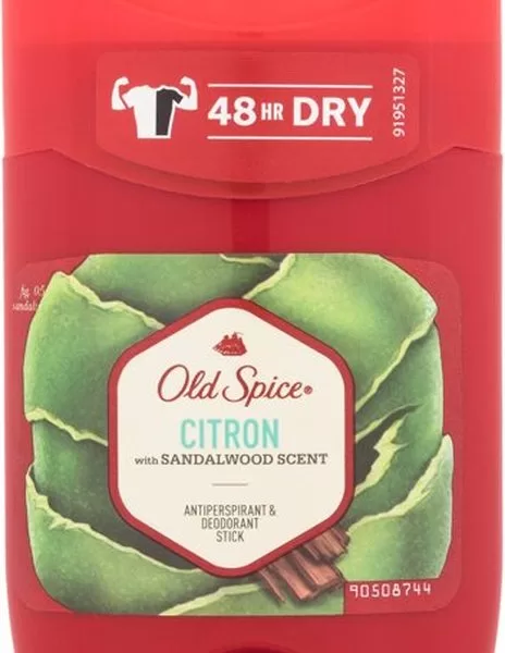 Old Spice Citron Deodorant Stick 50 ml - 6er Pack, frischer Duft, langanhaltender Schutz, für Männer, Pflege & Hygiene