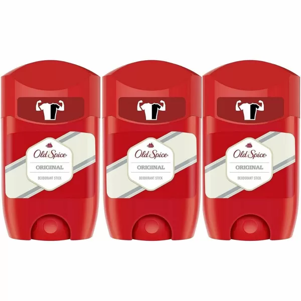 Old Spice Original Deodorant Stick - Voordeelverpakking 6 x 50 ml - Aluminiumvrij, Langdurige Frisheid, Klassieke Geur