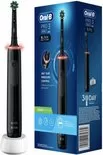 Oral-B Pro 3 3000 Elektrische Tandenborstel - Zwart - 3 Poetsstanden, 360° Drukcontrole, 2 Weken Accuduur - Braun Black Edition