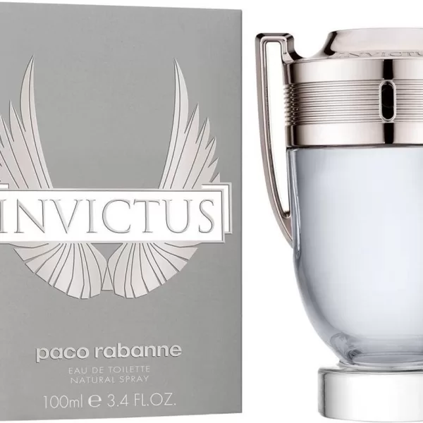 Paco Rabanne Invictus Eau de Toilette 100 ml für Herren – Frische & Sinnlichkeit, marine Noten, Grapefruit, Amber, Siegerduft