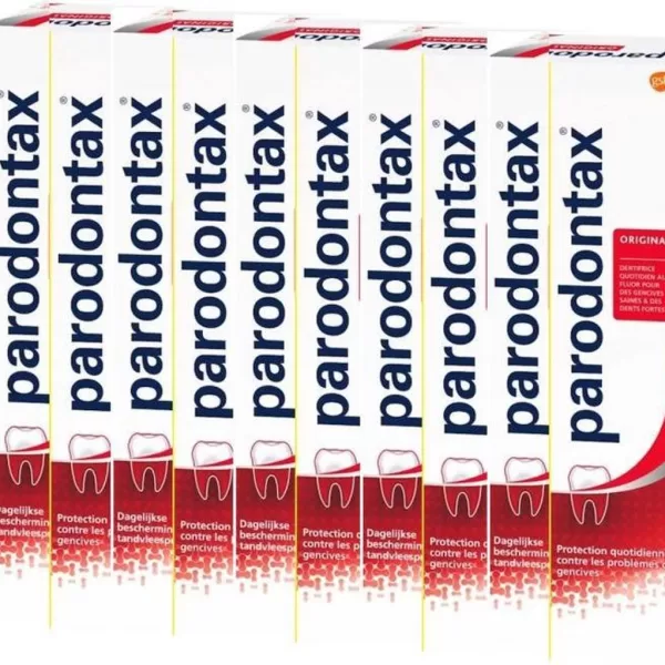 Parodontax Original Tandpasta X48 Tubes - Voorkomt Bloedend Tandvlees, Versterkt Tand en Tandvlees, Mineraalzouten & Plantenextracten