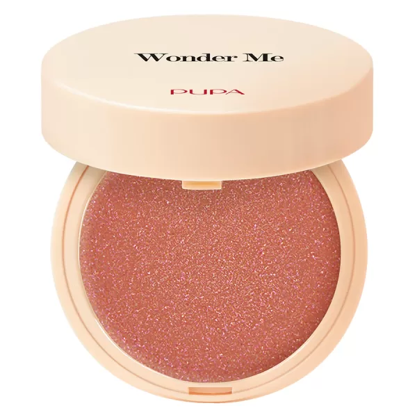 PUPA Wonder Me Blush 007 - Frischer, natürlicher Farbton für ein ebenmäßiges Finish, leicht zu verblenden, kein pudriger Effekt.