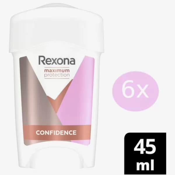 Rexona Deodorant Stick Women Maximum Protection - Voordeelverpakking 6x 45ml - 96u Zweetbescherming, Fris en Droog