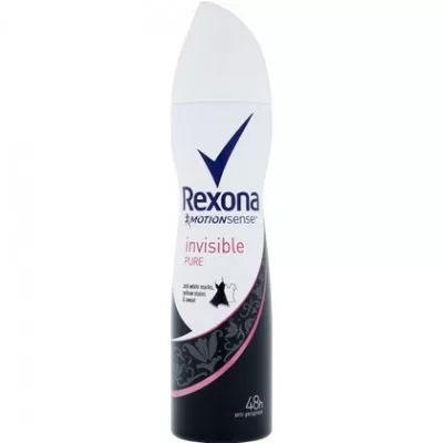 Rexona Deospray für Frauen – Invisible Pure, 150ml, langanhaltender Schutz, alkoholfrei, hautfreundlich, frischer Duft