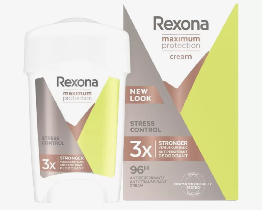 Rexona Maximum Protection Stress Control Deodorant Stick 45ml – 96 uur bescherming, lavendel geur, anti-transpirant voor vrouwen