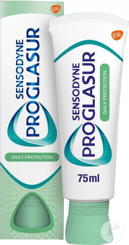 Sensodyne Proglasur Multi-Action Tandpasta 75ml - Dagelijkse Bescherming, Versterkt Tandglazuur, Geschikt voor Gevoelige Tanden