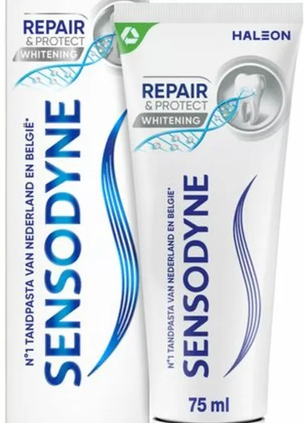 Sensodyne Tandpasta Repair & Protect Whitening - Herstelt en beschermt kwetsbare tanden voor een stralende glimlach