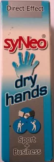 Syneo Dry Hands Handcreme - Antitranspirant für trockene Hände (40 ml) - Duftfrei, Hautpflege mit Allantoin - 120+ Anwendungen