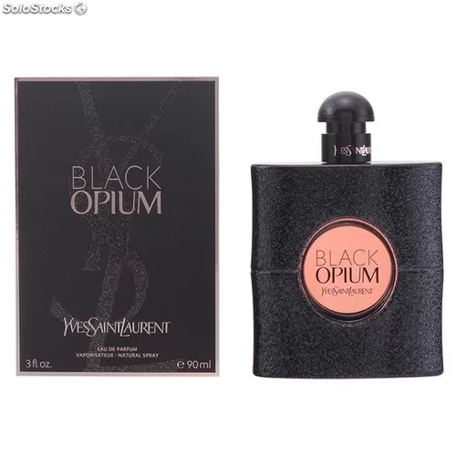 Yves Saint Laurent Black Opium Eau de Parfum 90ml – Verführerischer Damen Duft, Intensiver Kaffee- und Vanille-Akkord, Luxuriöses Parfum für besondere Anlässe