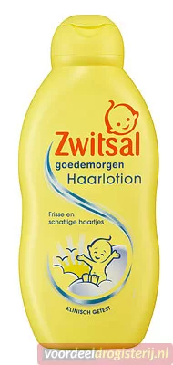 Zwitsal Goedemorgen Haarlotion Baby - 3x200ml, Hypoallergeen, pH-neutraal, Dermatologisch getest, Verzorgend voor Babyhaartjes en Hoofdhuid