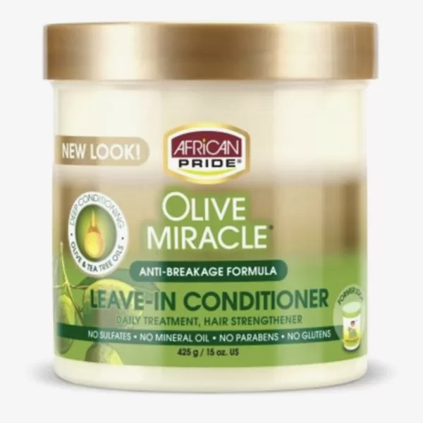 African Pride Olive Miracle Leave-in conditioner Pot 425gr