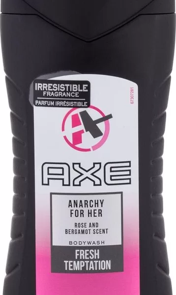AXE Anarchy for Her Douchegel 250 ml - 3 Stuks | Dames Showergel met Sandelhout, Amber & Vanille Geur