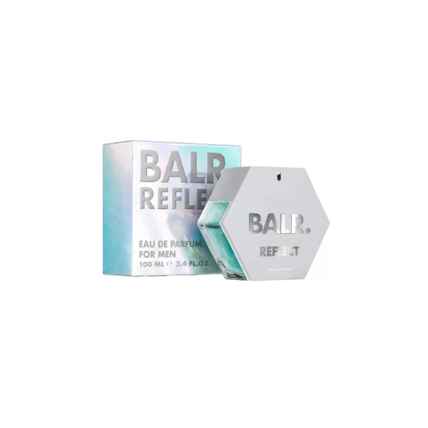 BALR. MEN Reflect Man Eau de Parfum 50ml – Zomerse geur met aquatische & citrusnoten, iconisch design voor de zelfverzekerde man