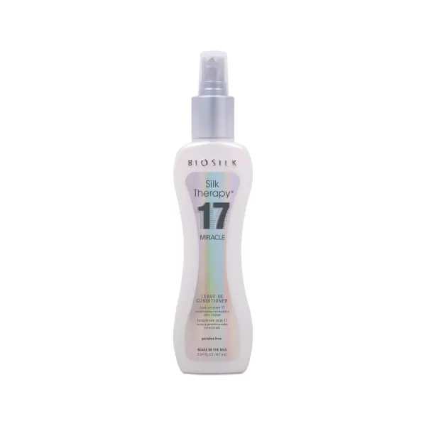 BioSilk Silk Therapy 17 Miracle Leave-In Conditioner – Hydraterend, herstellend, geschikt voor alle haartypes, zonder SLS en parabenen, 250ml