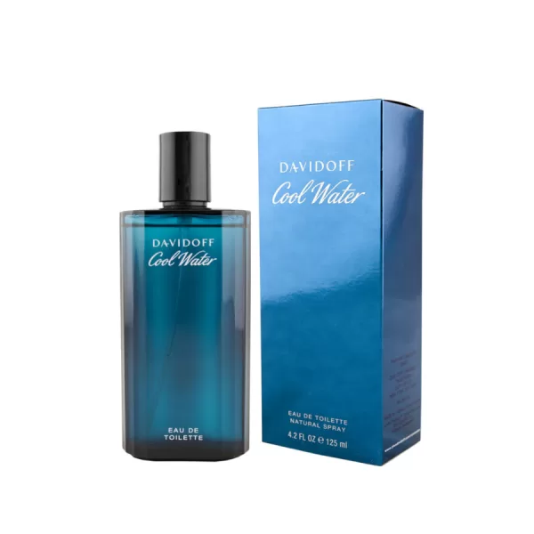 Davidoff Cool Water Eau de Toilette für Herren 125 ml – Frisches, sportliches Parfum mit Bergamot, Lavendel und holzigen Noten