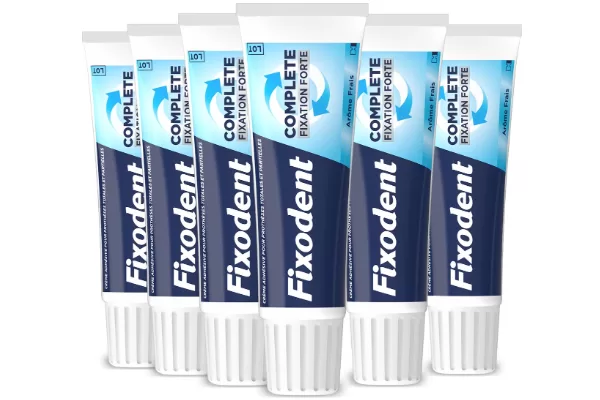 Fixodent Complete Sterke Fixatie Kleefpasta Original Fresh - 6 x 47 gram