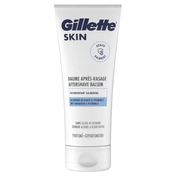 Gillette Skin Care Ultra Sensitive Scheercrème 175ml - 3 Stuks, Zonder parabenen, met sheaboter & vitamine E, Voor een comfortabele scheerervaring